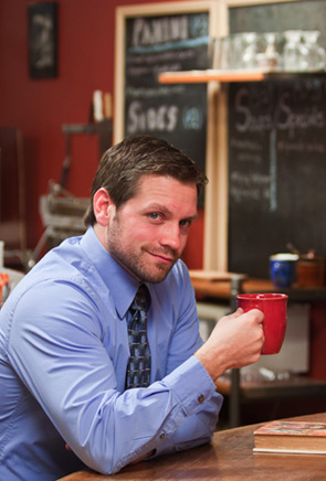 The Baristas Cast: Chase (Justin Mohr)